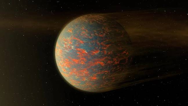 Planeta kończy swój obrót w ciągu zaledwie 17 godzin.  Źródło obrazu: NASA/JPL-Caltech