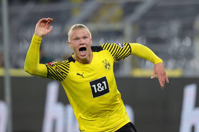 Haaland has a £63 release clause in his Dortmund contract (Image: PA)
