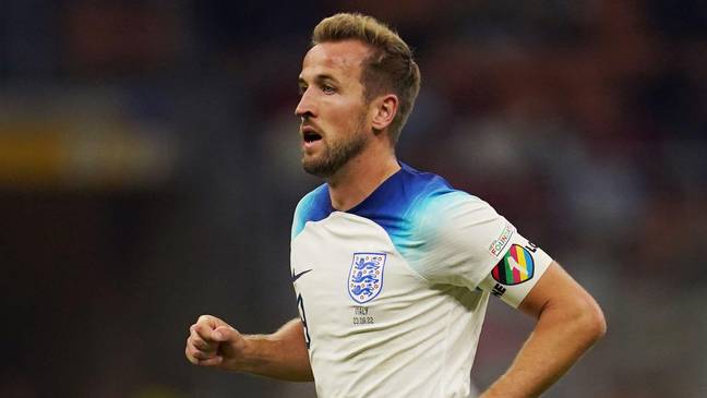 Kane did not wear the armband in England's opening win vs Iran. Image: Alamy