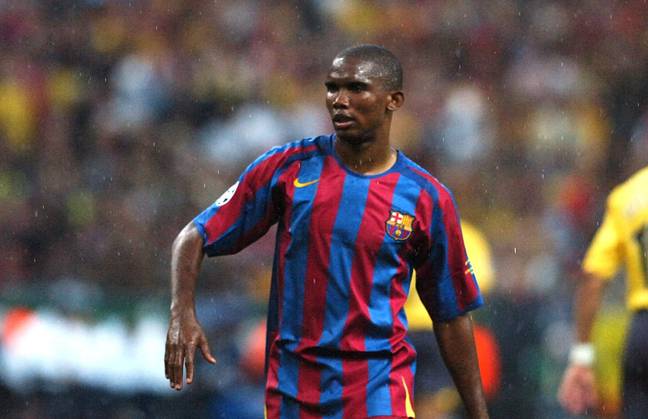 Eto'o played for Barcelona, Inter Milan and Chelsea during his career (Image: PA)