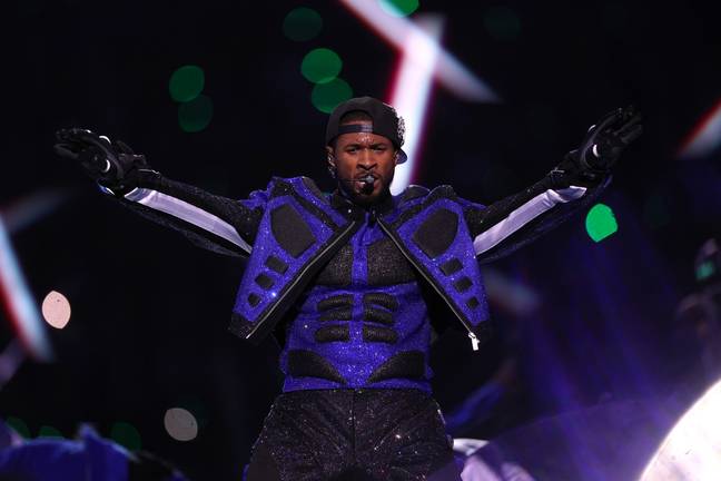 Usher did not receive a penny for his Super Bowl performance (Getty)