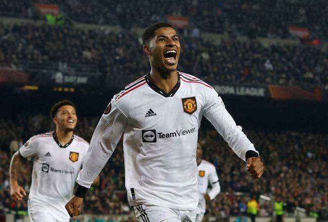 Rashford is now the leader of his team seven years on. Image: Alamy