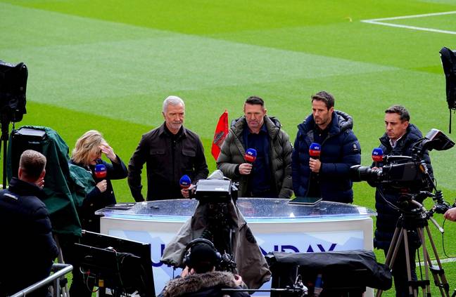 Souness on his last shift with Sky on Sunday. Image: Alamy