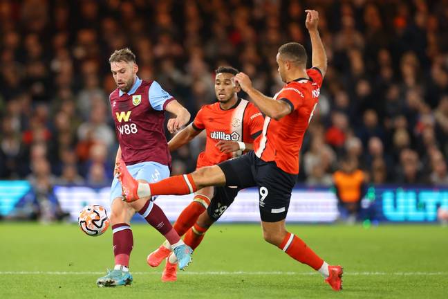 Burnley's only Premier League win of the season came against Luton. (Image Credit: Getty)