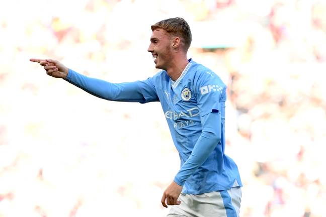 Cole Palmer scored Manchester City's opening goal. Credit: Getty