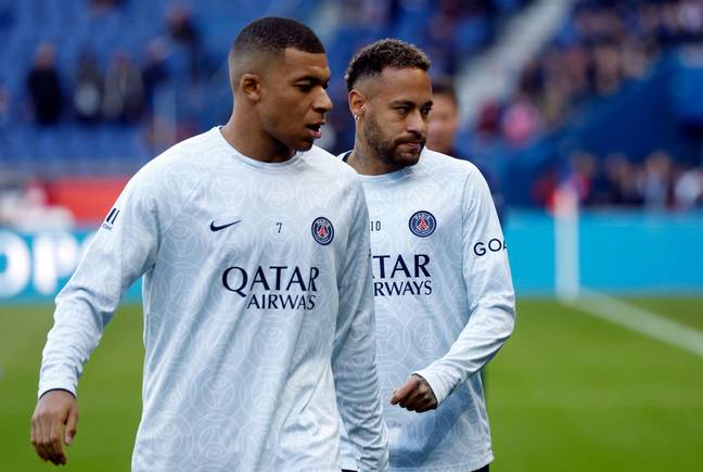 Mbappe also has problems with Neymar. Image: Alamy