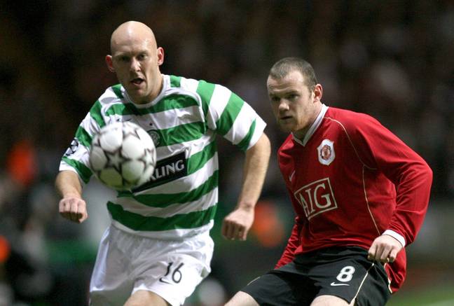 Gravesen only played at Celtic for a year. Image: Alamy