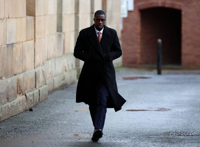 Mendy going into court. Image: Alamy