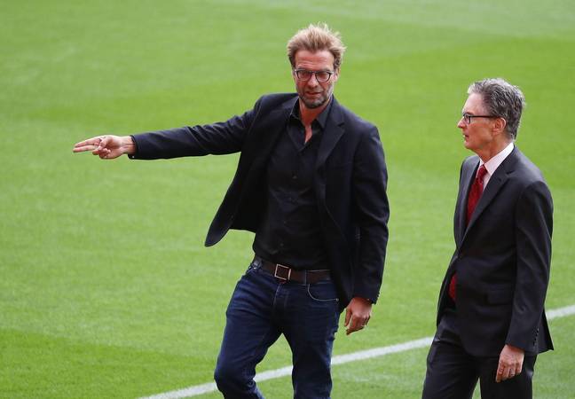 Klopp with John W. Henry, principal owner of Liverpool, in 2016. (Image Credit: Alamy)