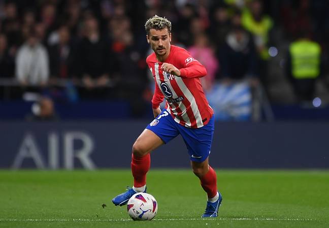 Antoine Griezmann in action for Atletico Madrid. Image: Getty 