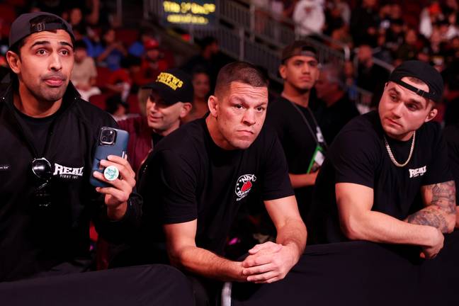 Diaz isn't happy with the idea he'd take a fall. Image: Getty