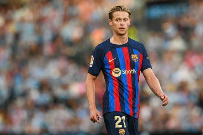 De Jong didn't want to leave last summer. Image: Getty