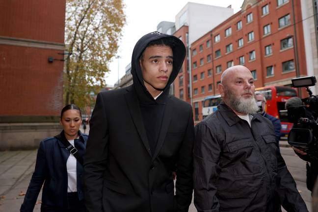 Greenwood on his way to court last year. Image: Alamy