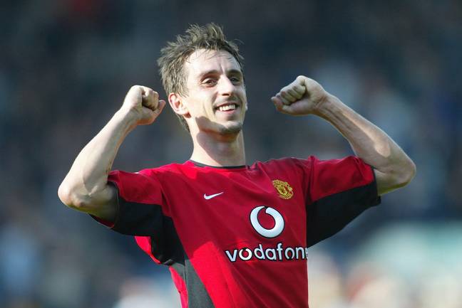 Neville is one of the greatest United defenders in history. (Image Credit: Alamy)