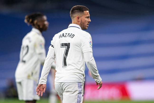 Hazard's departure leaves the number seven shirt free. Image: Alamy