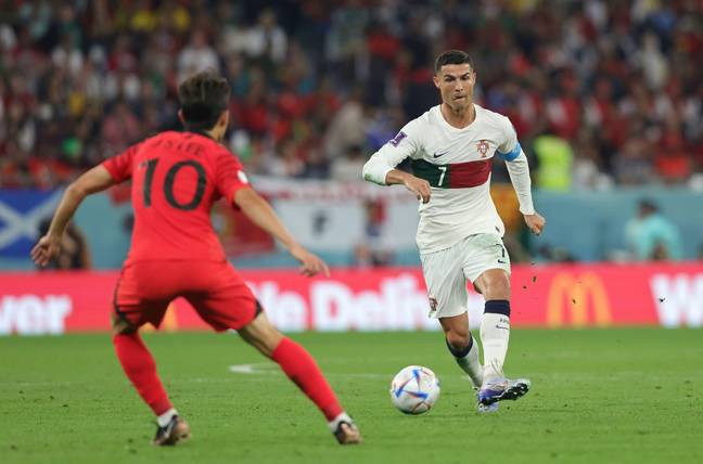 Former Manchester United star Cristiano Ronaldo is hoping Portugal can lift the World Cup in Qatar. Credit: Alamy
