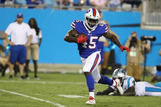 Christian Wade was signed to the Buffalo Bills for three years. (Credit: Getty)