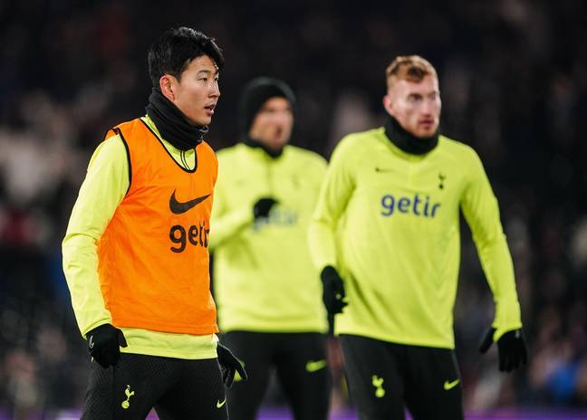 Son ahead of kick-off at Craven Cottage