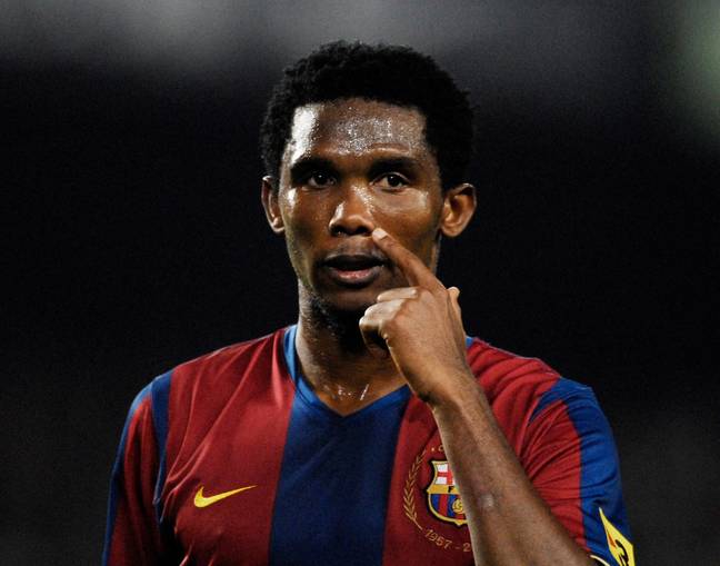Eto'o has pleaded guilty to tax evasion in Spain (Image: PA)