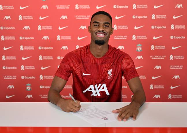 Ryan Gravenberch was Liverpool's final signing of the summer, signing a five year deal. (Credit: Getty Images)