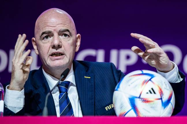 FIFA president Gianni Infantino hasn’t ruled out the possibility of North Korea hosting a World Cup in the future. Credit: Alamy