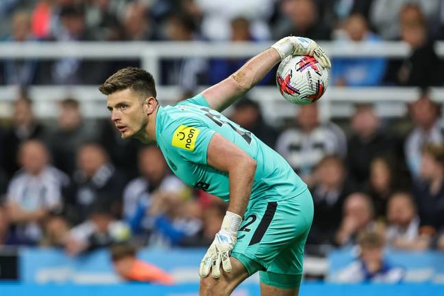 Newcastle goalkeeper Nick Pope pictured (Credit: Mark Cosgrove/News Images)