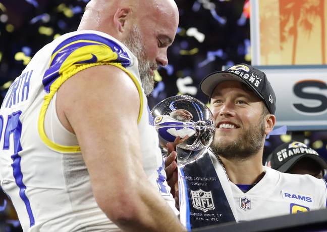 The Rams came from behind to win the Super Bowl in their home stadium (Image: PA)