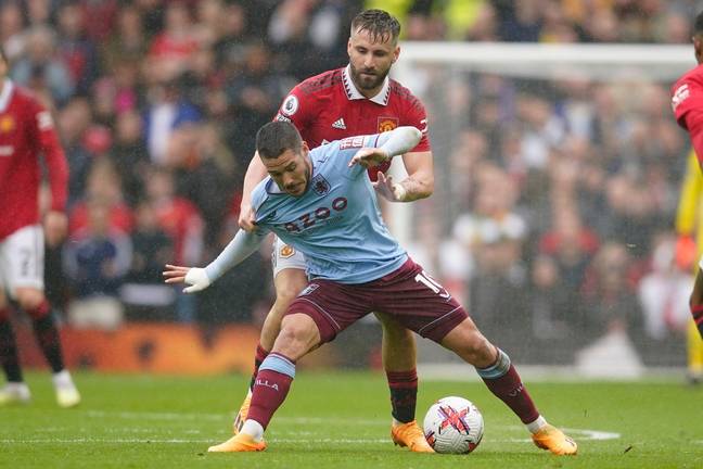 Shaw, and Victor Lindelof, once again impressed at centre back. Image: Alamy