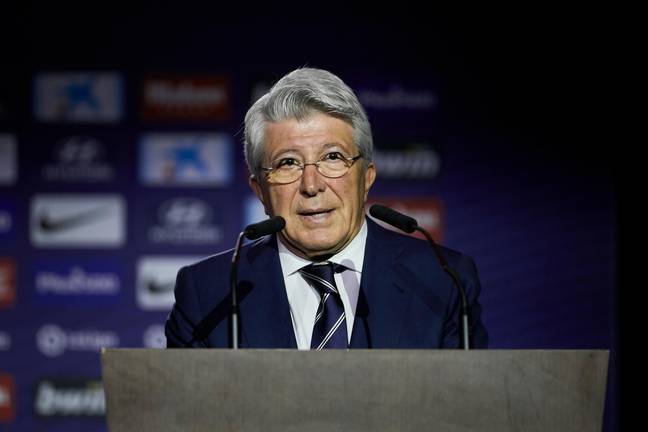 Atletico president Enrique Cerezo has played down the rumours. Image credit: Alamy