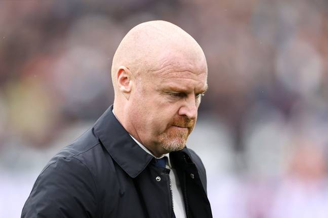 Everton manager Sean Dyche pictured (Credit: Getty)