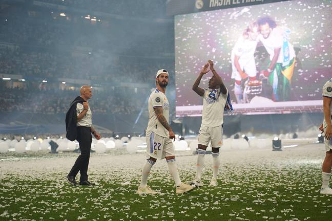 Isco was in the squad for Real's win over Liverpool in May's Champions League final but didn't get on the pitch. Image: Alamy
