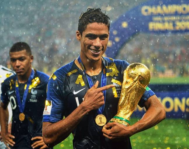 Varane could become a two time world champion. Image: Alamy