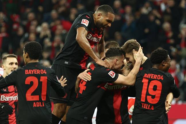 Bayer Leverkusen beat Bayern Munich 3-0. (Credit: Getty)