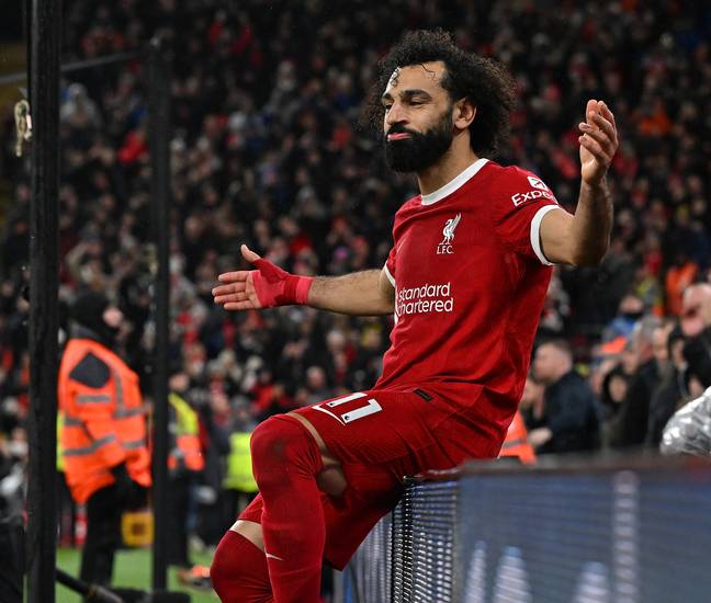 Salah has been linked with a move to the Saudi Pro League (Getty)