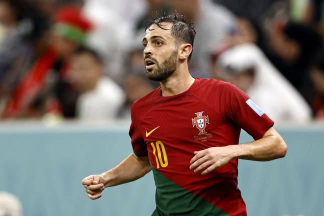 Manchester City star Bernardo Silva is currently representing Portugal at the World Cup in Qatar. Credit: Alamy