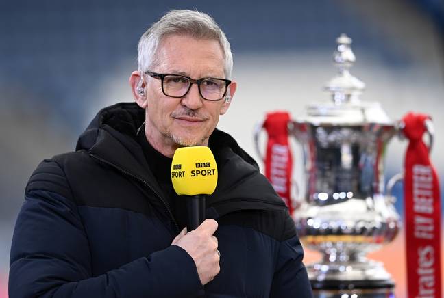 Lineker is now host of Match of the Day. (Image Credit: Getty)