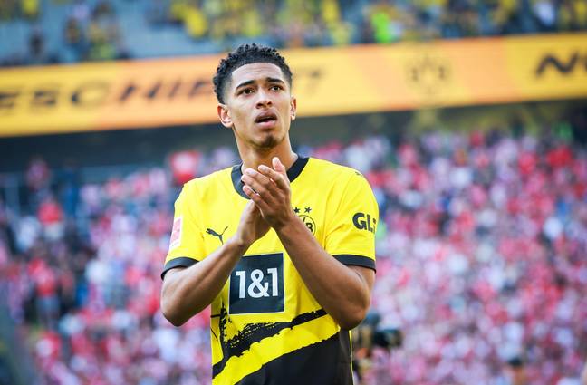 Bellingham is likely to have played his final game for Dortmund. Image: Alamy