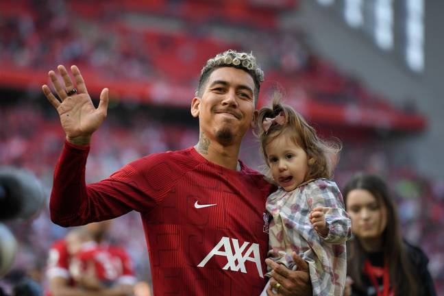 Firmino said goodbye to the fans last month. Image: Alamy