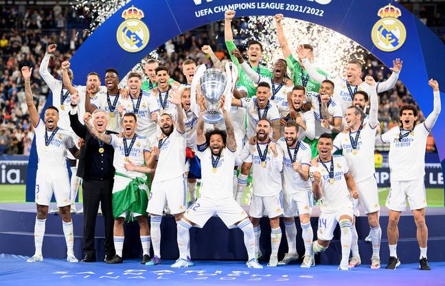 Real Madrid can play with the number 14 on their Champions League trophy. Image: Alamy