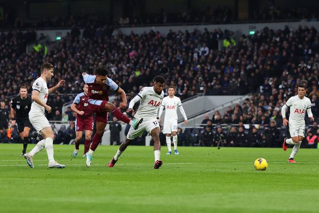 Watkins' seventh goal of the season condemned Spurs to a third successive defeat. (Image Credit: Getty)