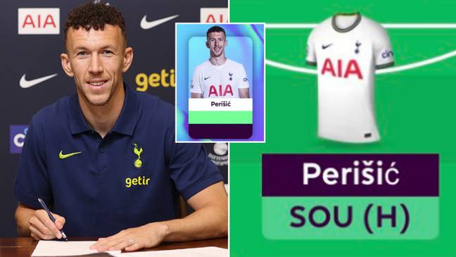 Perisic is a defender on FPL this season