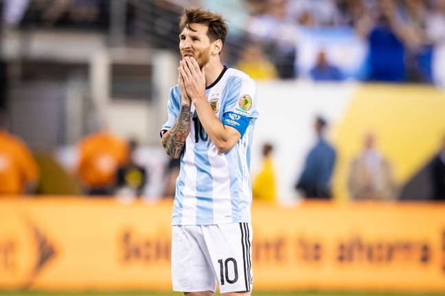 Messi missing penalty- Getty