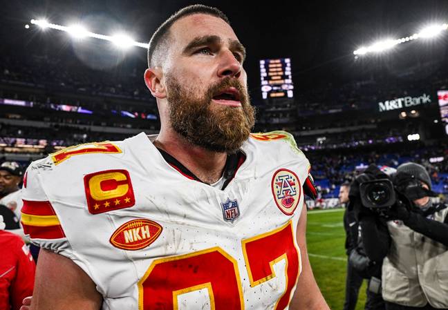 Travis Kelce's podcast has gained a new surge in popularity (Getty)