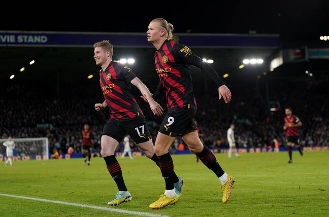Haaland and De Bruyne are the two highest-paid players in the division. (Image Credit: Alamy)