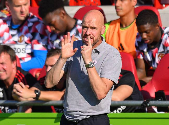 United manager Erik ten Hag has lost his first two Premier League games in charge. (Image Credit: Alamy)