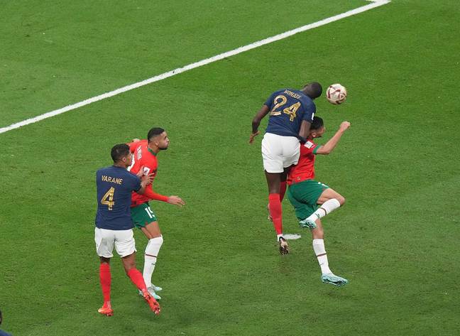 Varane and Konate were excellent against Morocco. Image: Alamy