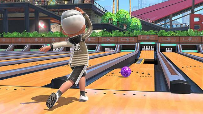 Bowling feels like an old favourite, and is an immediate hit / Credit: Nintendo