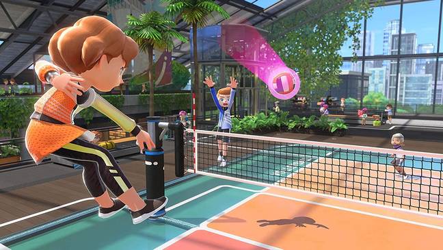Volleyball is the weakest of the new games / Credit: Nintendo