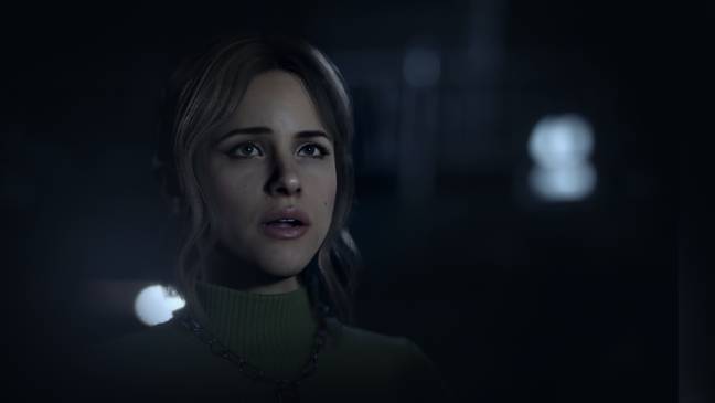 The Quarry counsellor Emma, played by Halston Sage / Credit: Supermassive Games 