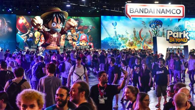 Gamescom 2022 Bandai Namco Stand